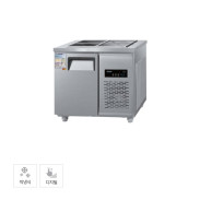 [그랜드우성] 직냉식 찬밧트 냉장고 105L (내부스텐)