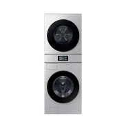 [삼성] 비스포크 AI 원바디 세탁기 21kg + 건조기 20kg (실버스틸)