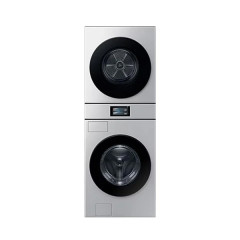 [삼성] 비스포크 AI 원바디 세탁기 21kg + 건조기 20kg (실버스틸)
