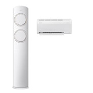 [삼성] AI Q9000 2in1 에어컨 19평형+6평형 (화이트/베이지)