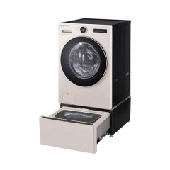 [LG] 트롬 오브제컬렉션 워시콤보 세탁기 25kg + 건조기 15kg + 미니워시 (네이처 베이지)