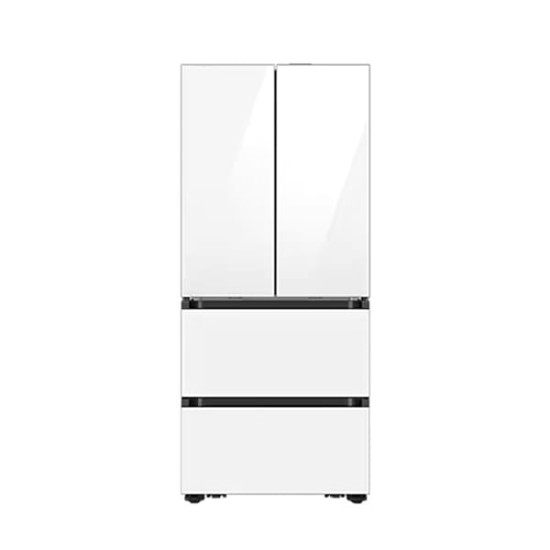 [삼성] 비스포크 AI 김치플러스 4도어 키친핏 MAX 김치냉장고 418L (클린 화이트)