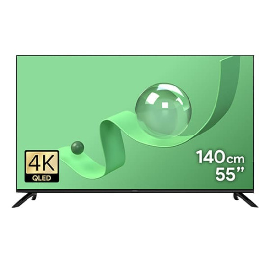 [더함] 스마트 구글 5.0 OS 안드로이드 14 QLED TV 55인치