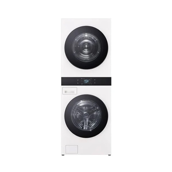 [LG] 트롬 AI 오브제컬렉션 워시타워 세탁기 25kg + 건조기 25kg (네이처 에센스화이트/네이처 에센스화이트)